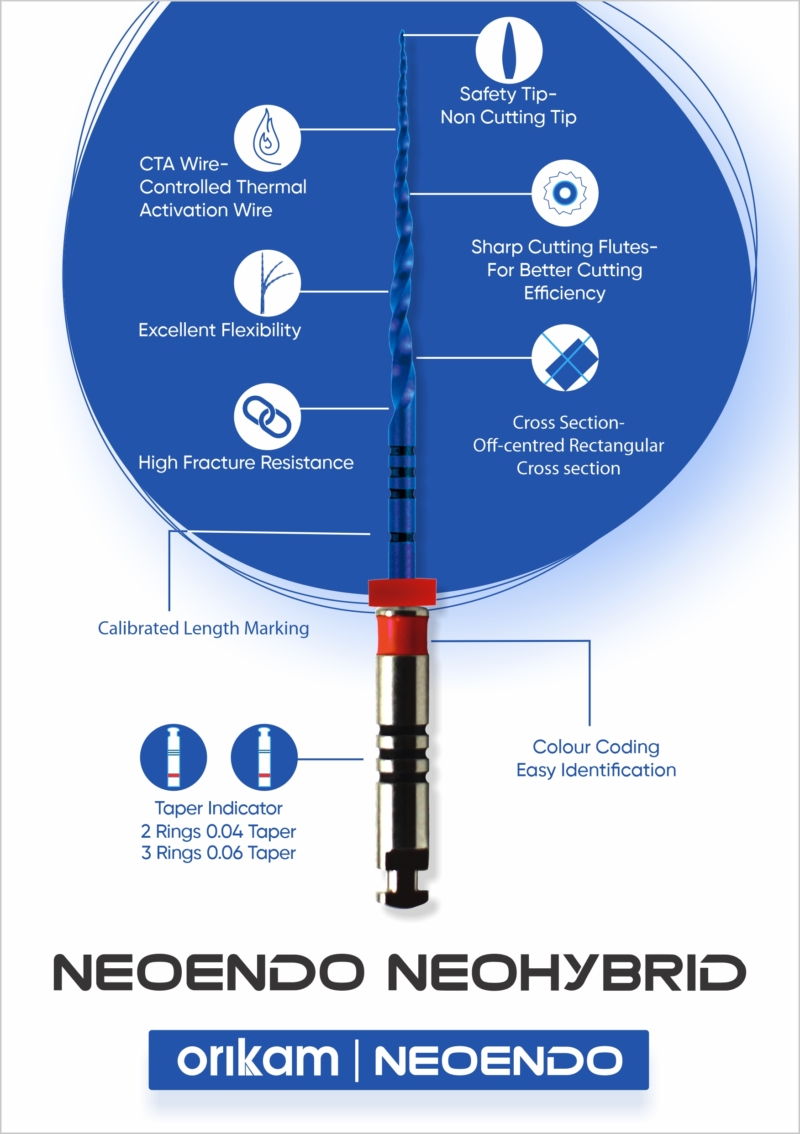 Neoendo Neohybrid with Off Centered Rectangular CrossSection