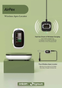 AirPex - Wireless Apex Locator | World's Smallest Apex Locator | Orikam