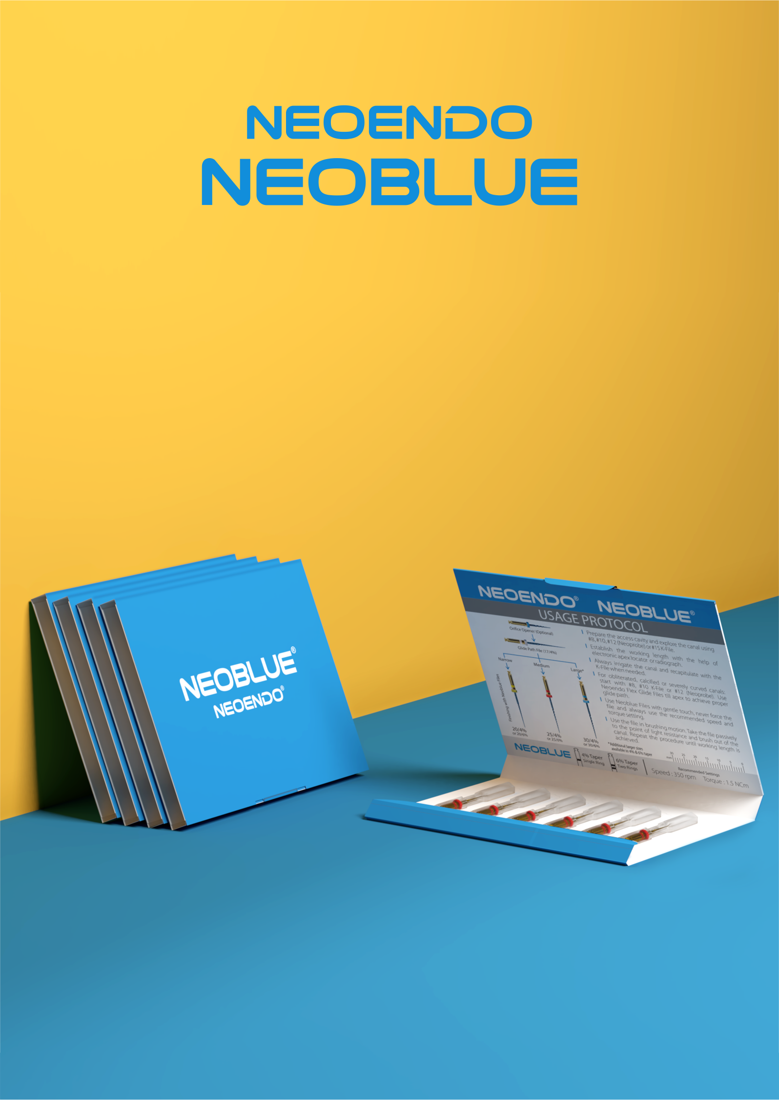 Neoblue- Flexible Rotary Files
