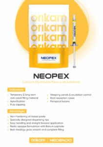 Neopex- Calcium Hydroxide with Iodoform | Orikam