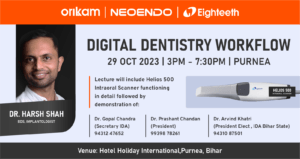 Digital Dentistry Workflow" by Dr. Harsh Shah